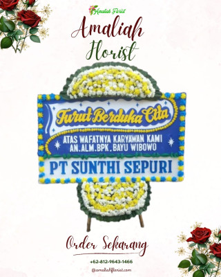 Papan Bunga Duka di Kembangarum