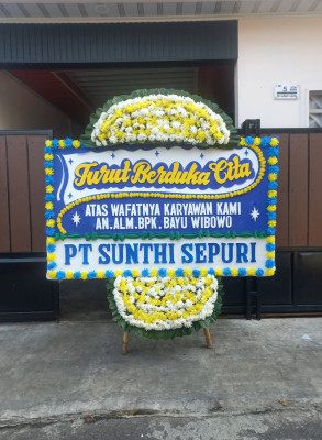 Papan Bunga Duka di Kembangarum